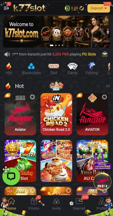 K77slot Game